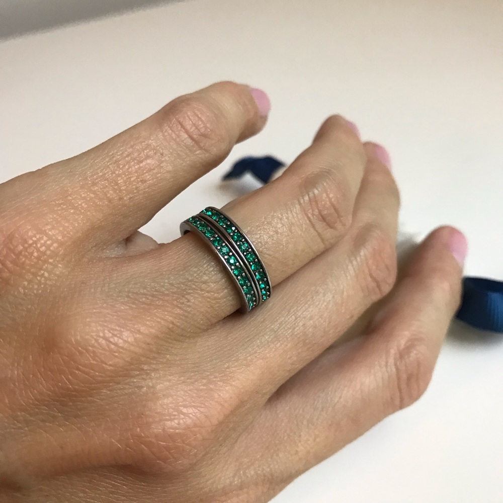 Chloe + Isabel Birthstone Stacking Rings 🌟 - Picture 3 of 7